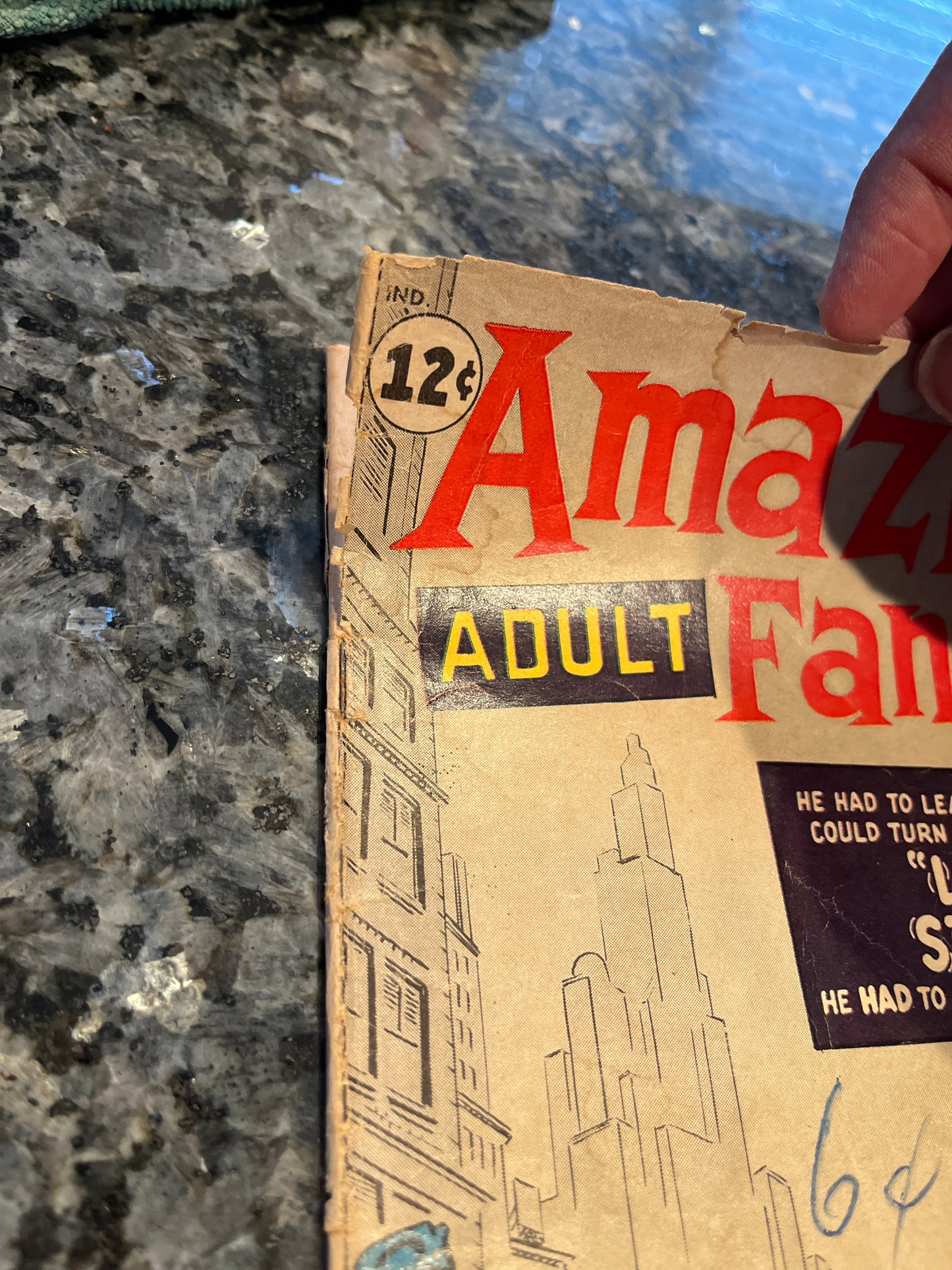 AMAZING ADULT ADVENTURES #12 RARE PRE SPIDER-MAN SERIES G-G+