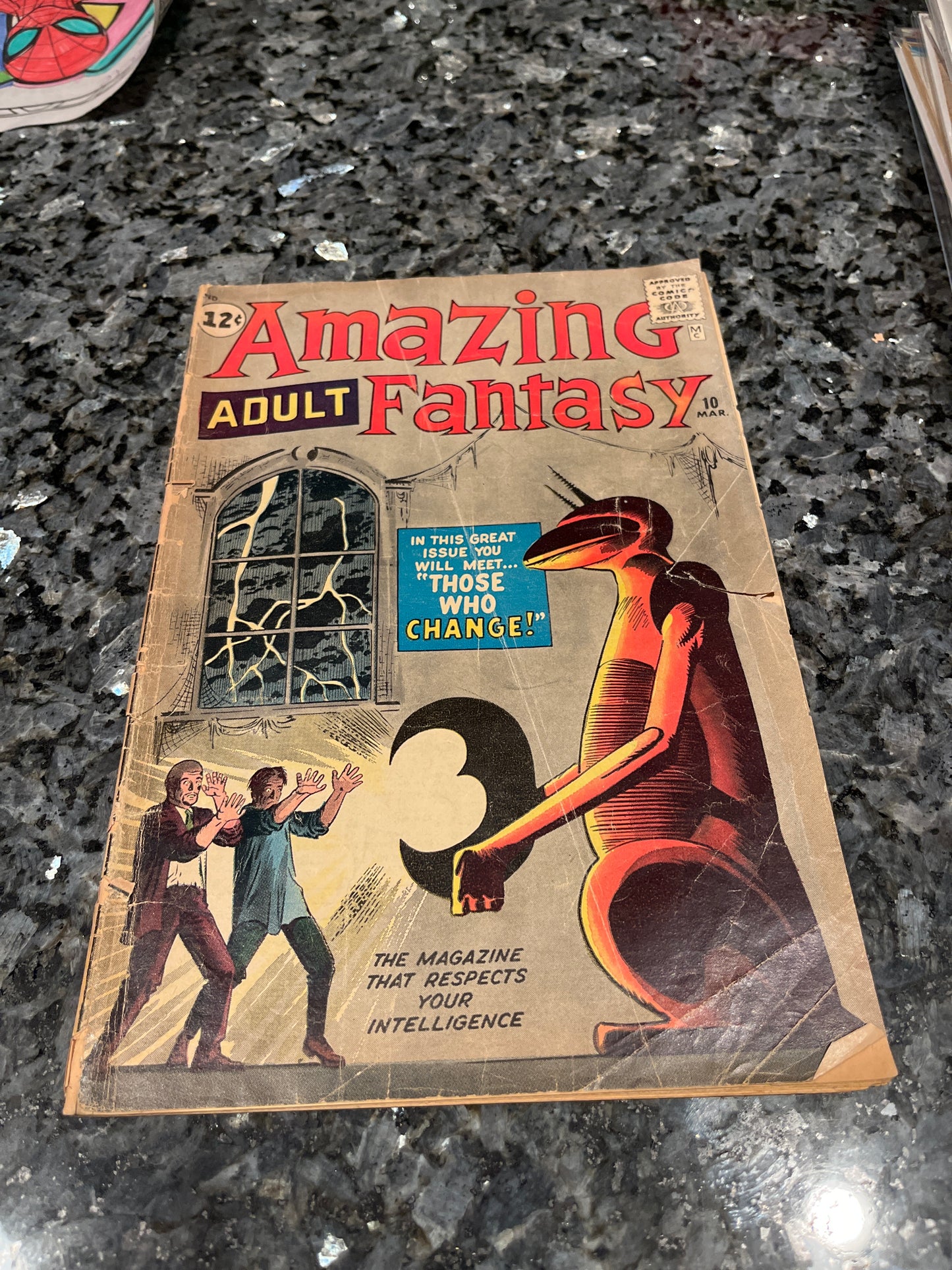 AMAZING ADULT FANTASY #10 LOW GRADE MISSING CENTERFOLD HARD TO FIND