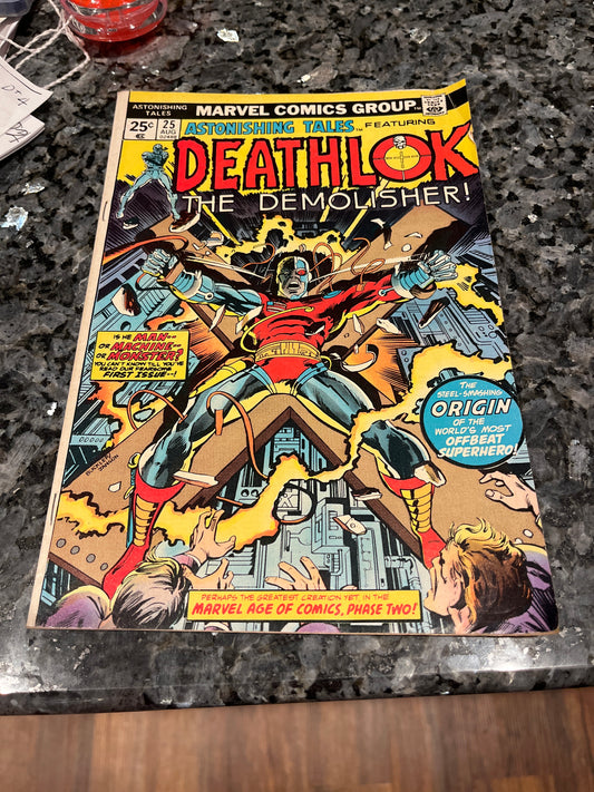 ASTONISHING Tales #25: KEY 1st APPEARANCE OF DEATHLOK