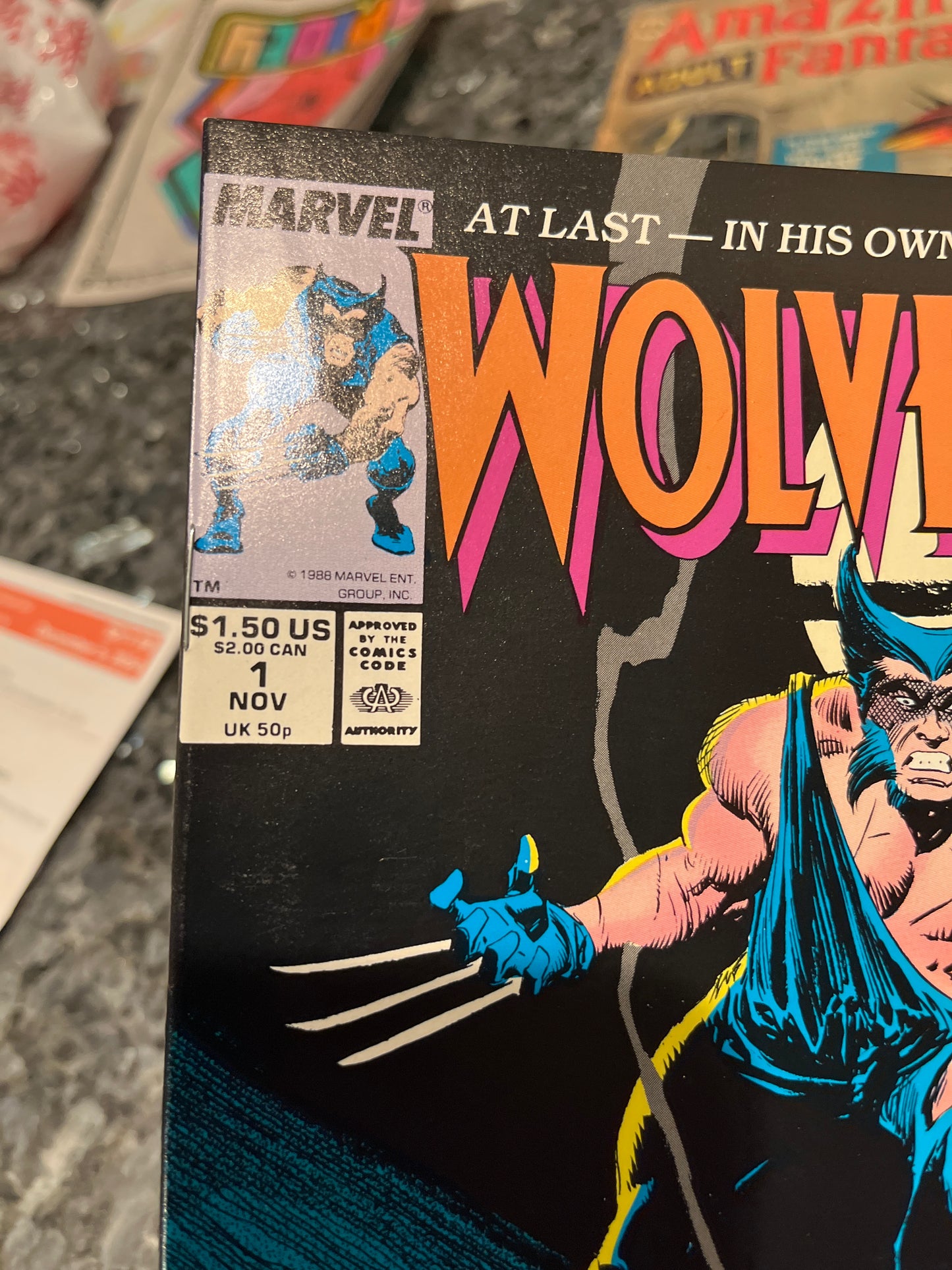 WOLVERINE #1 1ST PATCH APPEARANCE HIGH GRADE SEE THE PICS