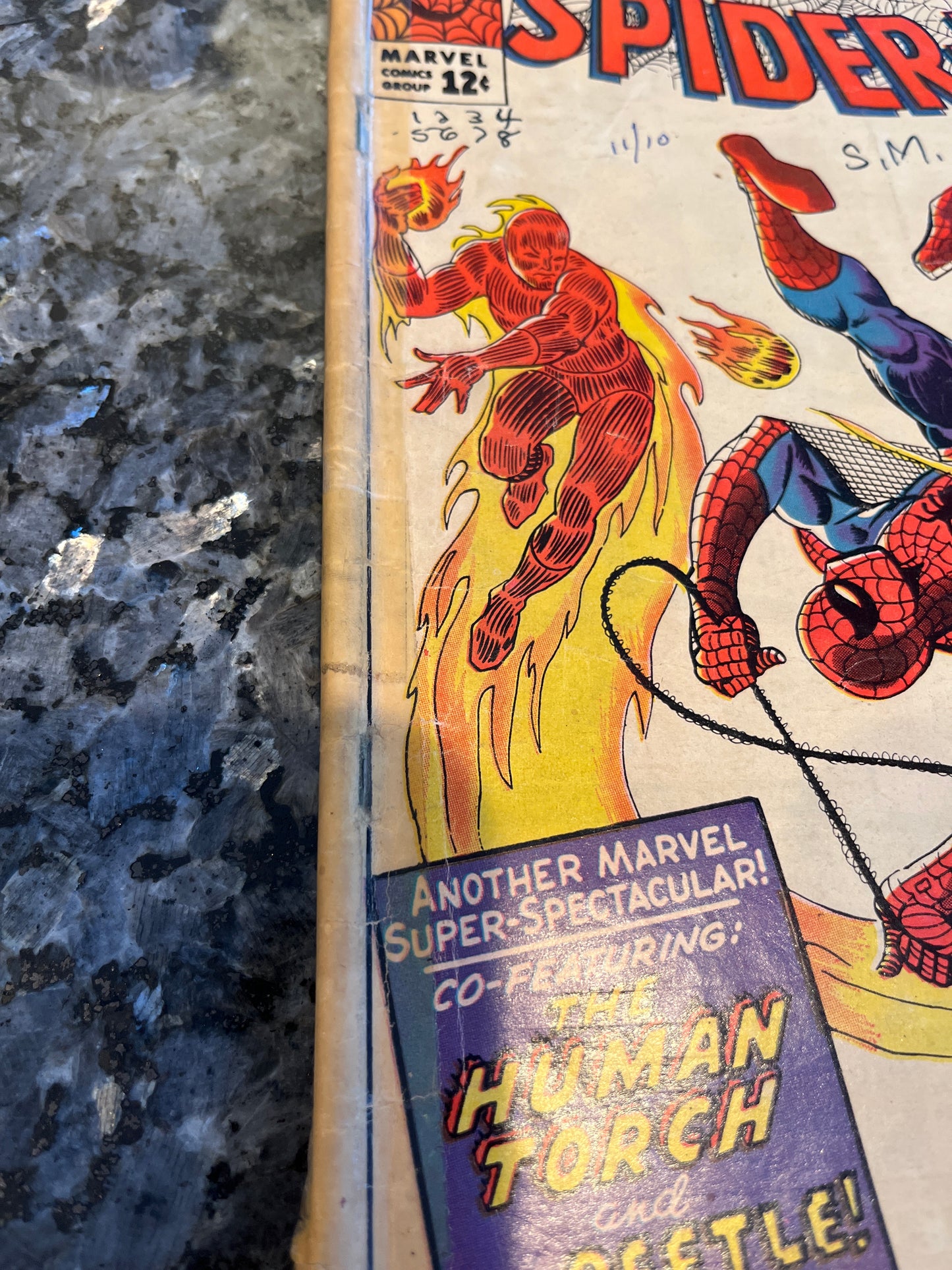 AMAZING SPIDER-MAN #21 ORIGINAL SERIES 2ND BEETLE APP LOW GRADE