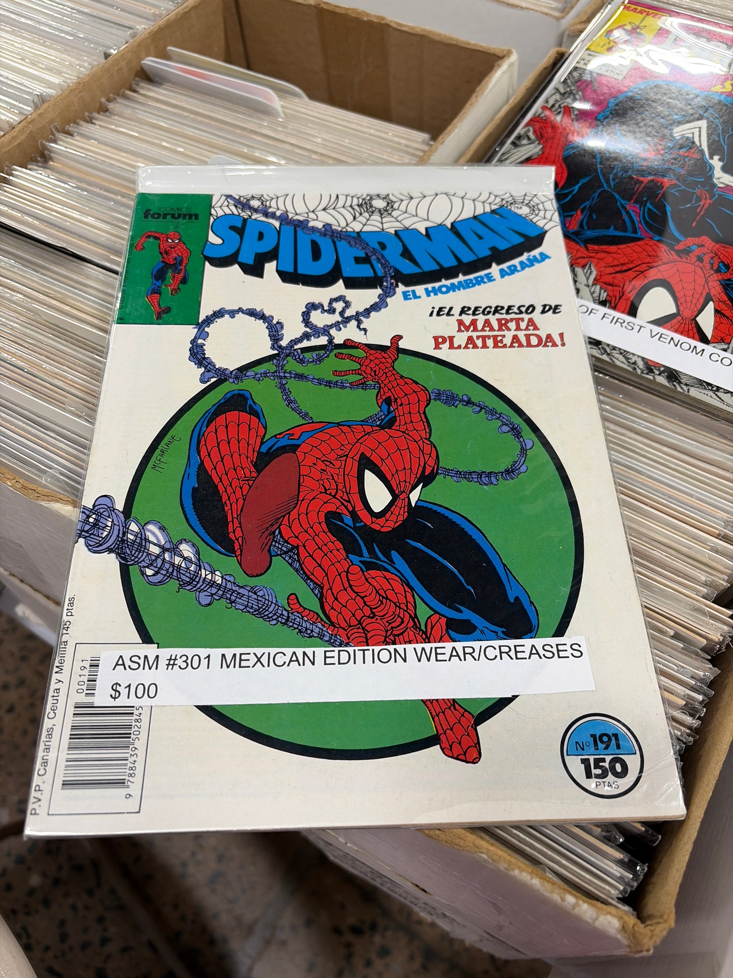AMAZING SPIDER-MAN #301 MEXICAN EDITION