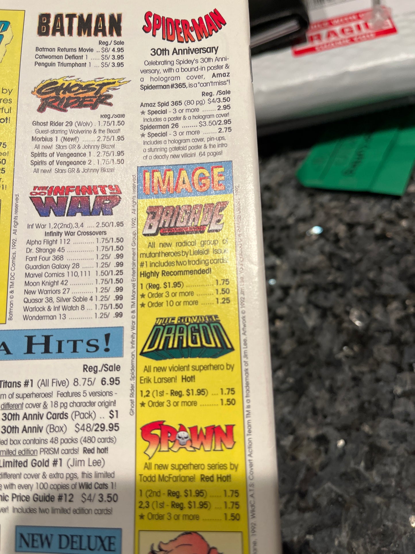 HIGH GRADE SPAWN #1 issue see the pics