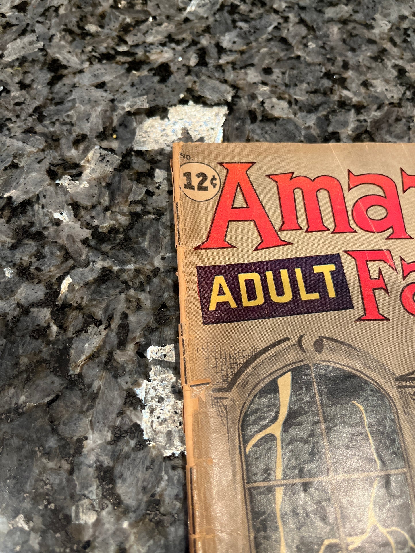 AMAZING ADULT FANTASY #10 LOW GRADE MISSING CENTERFOLD HARD TO FIND