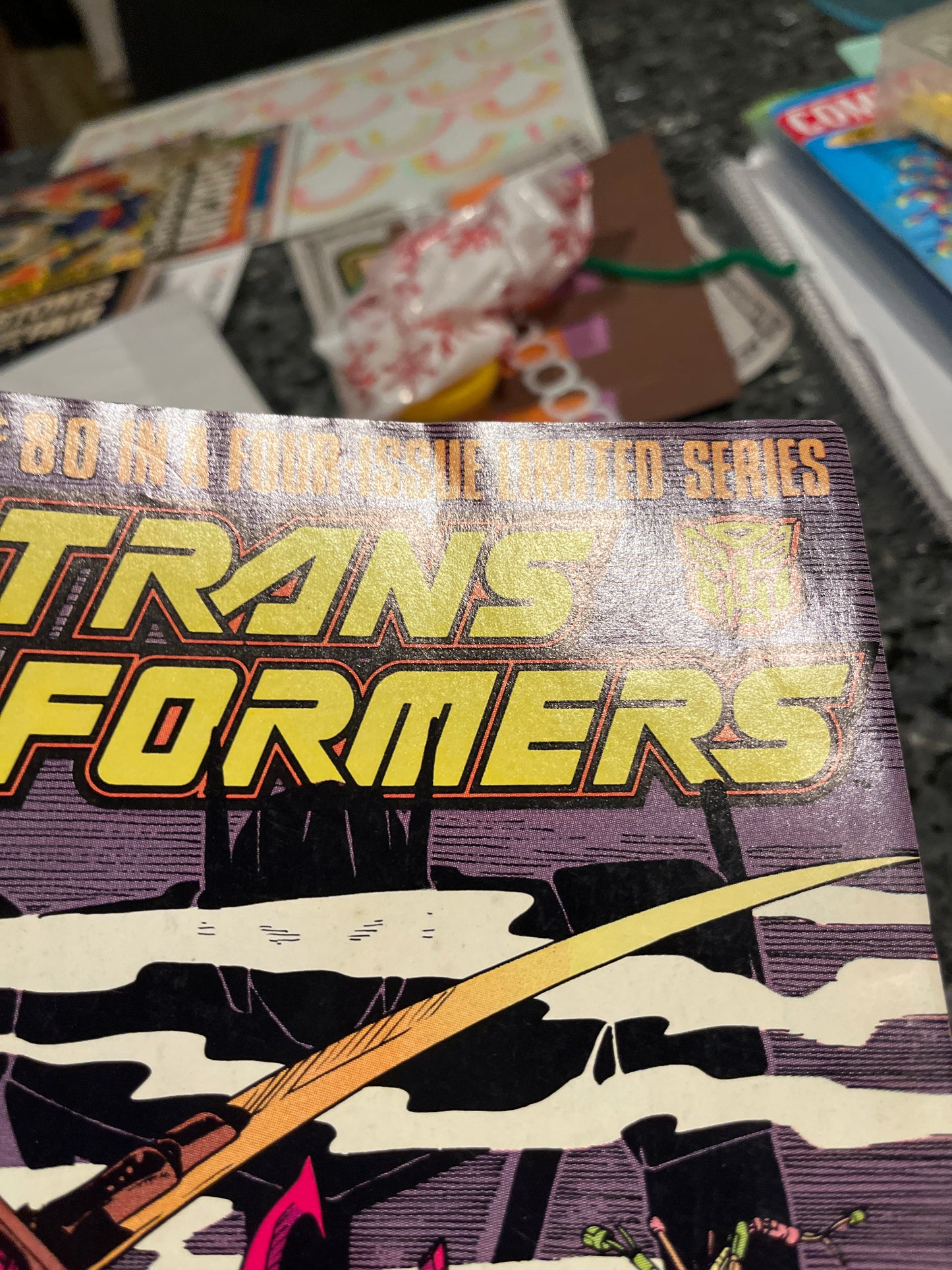 TRANSFORMERS #80 RARE FINAL ISSUE LOW PRINT RUN!!