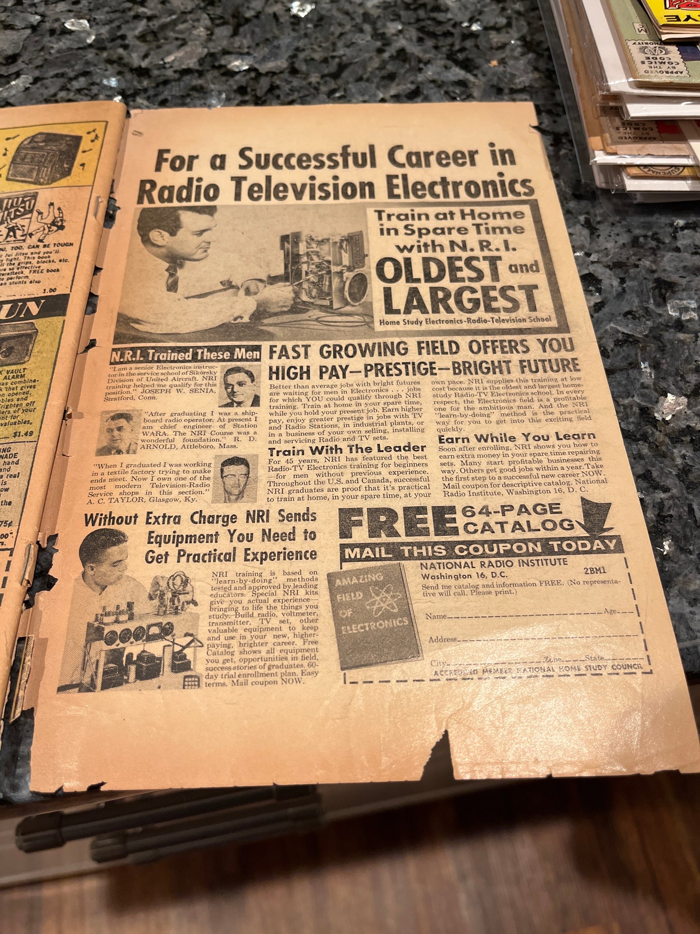 AMAZING ADULT FANTASY #10 LOW GRADE MISSING CENTERFOLD HARD TO FIND