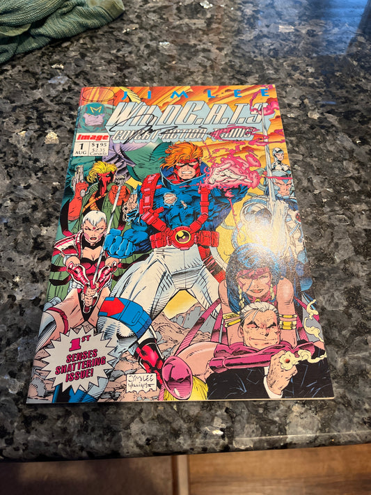 WILD C.A.T.S. #1 SIGNED BY JIM LEE NICE SHAPE NO COA