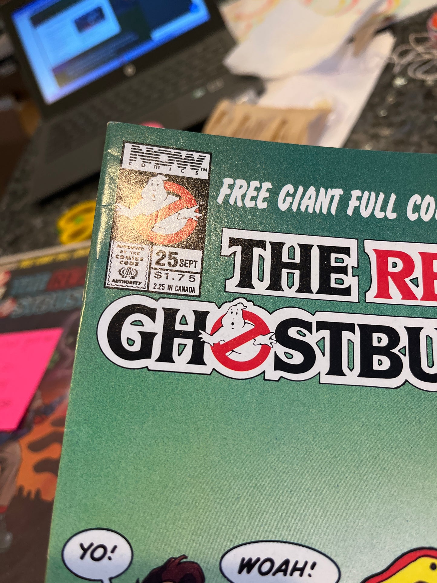 !GHOSTBUSTERS #25 ORIGINAL SERIES COMIC COOL