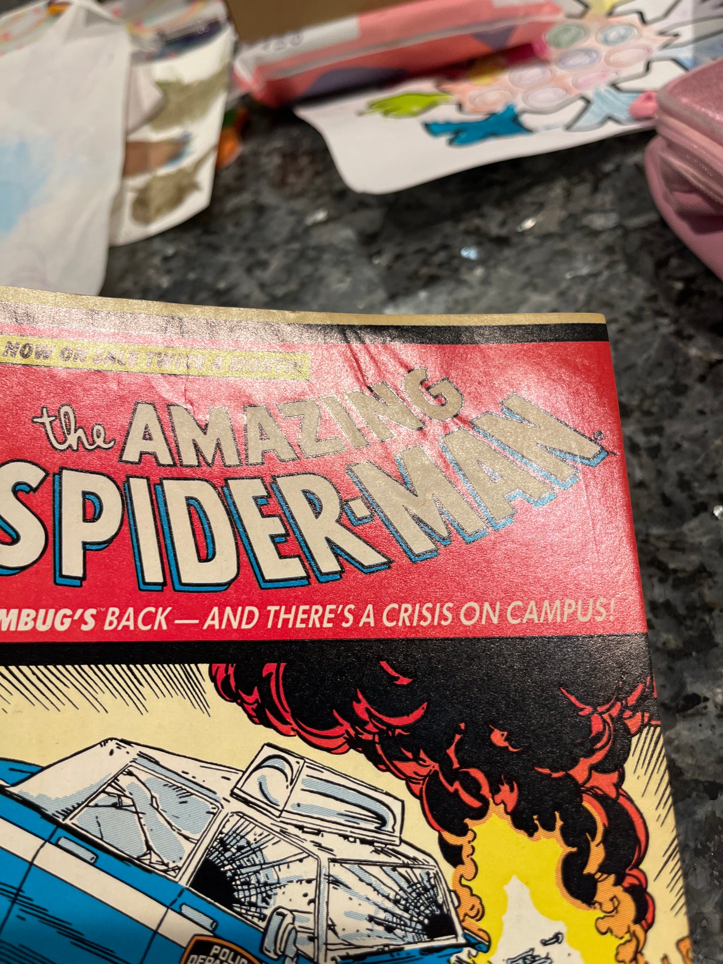 Amazing spider-MAN #306 TEARS ON THE BACK