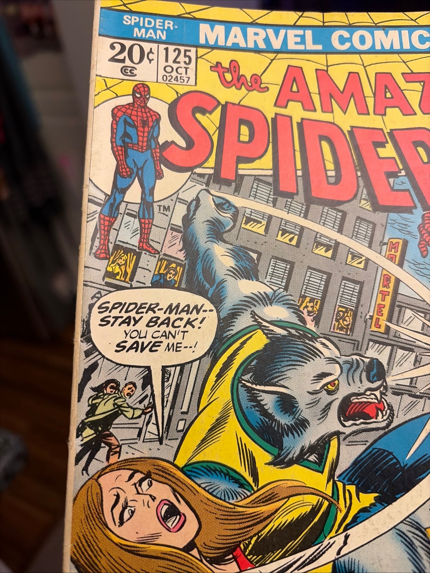 AMAZING SPIDER-MAN #125 1ST FULL MAN-WOLF KEY🔥