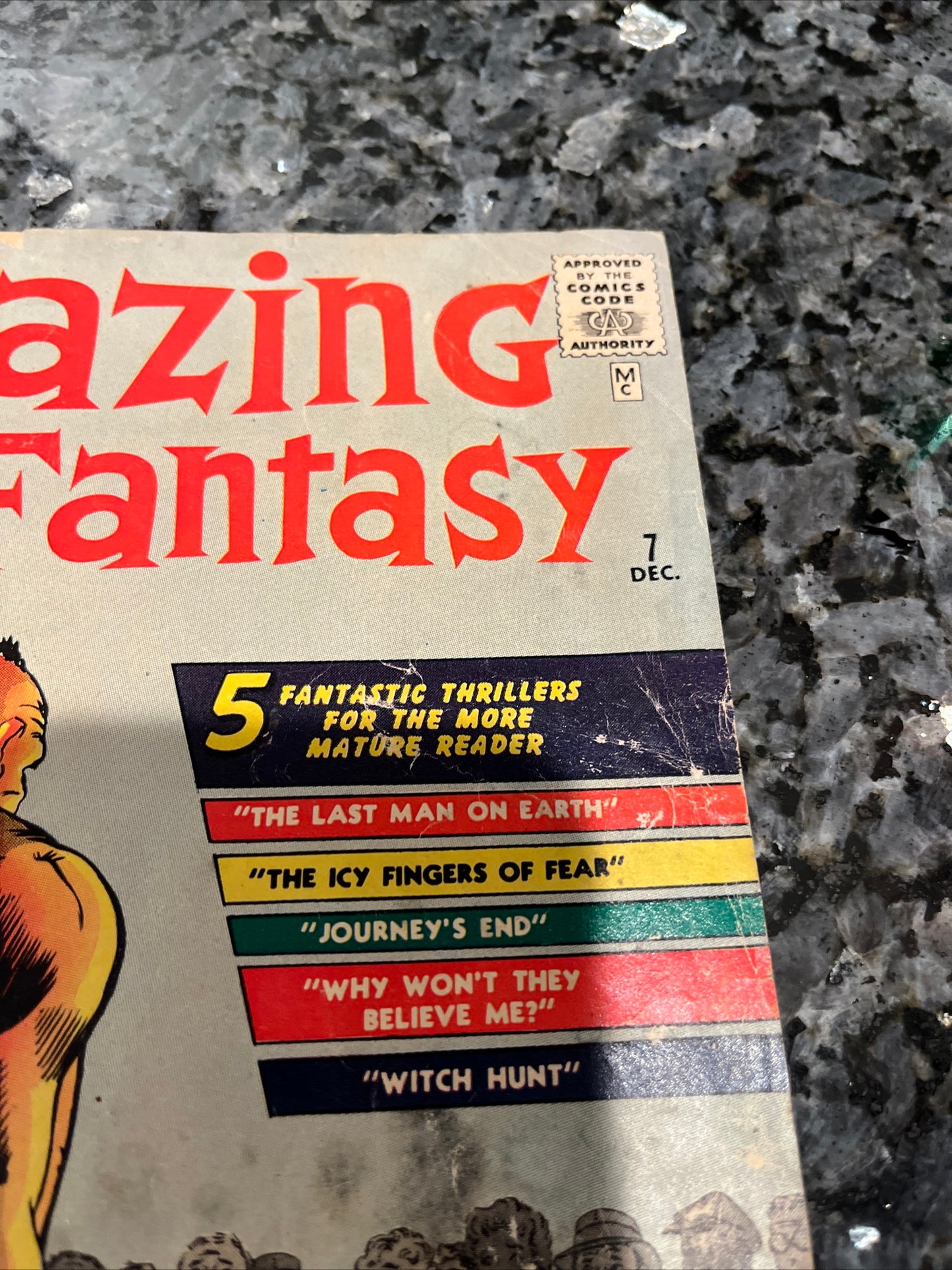 AMAZING ADULT FANTASY #7 1ST issue of series