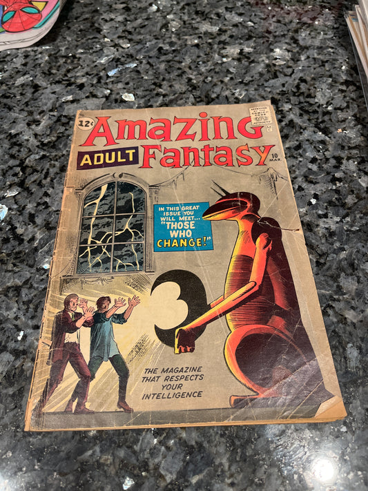 AMAZING ADULT FANTASY #10 LOW GRADE MISSING CENTERFOLD HARD TO FIND