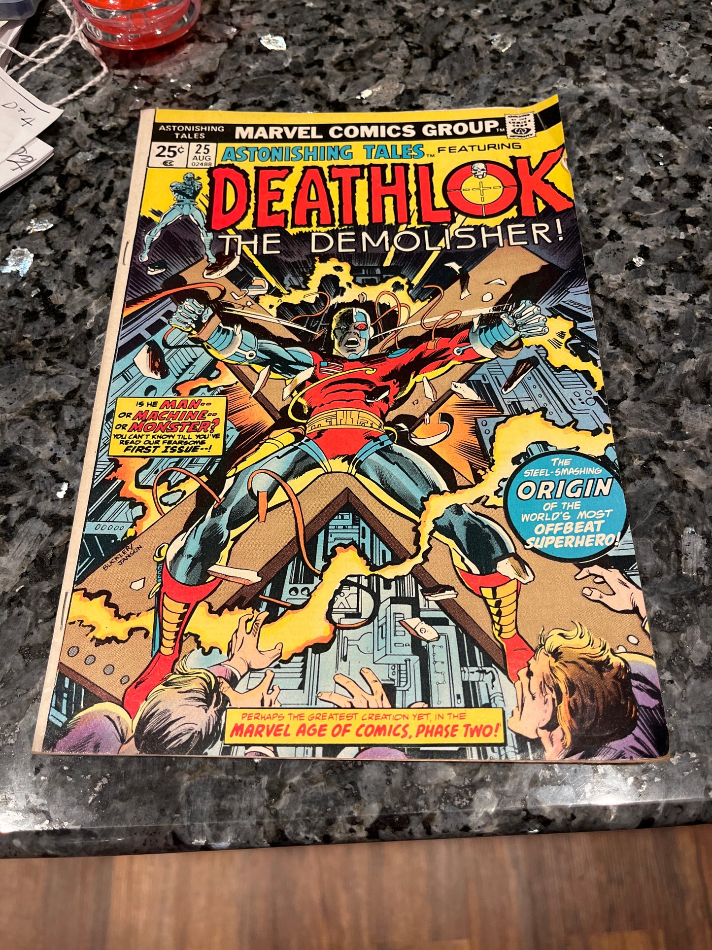 ASTONISHING Tales #25: KEY 1st APPEARANCE OF DEATHLOK
