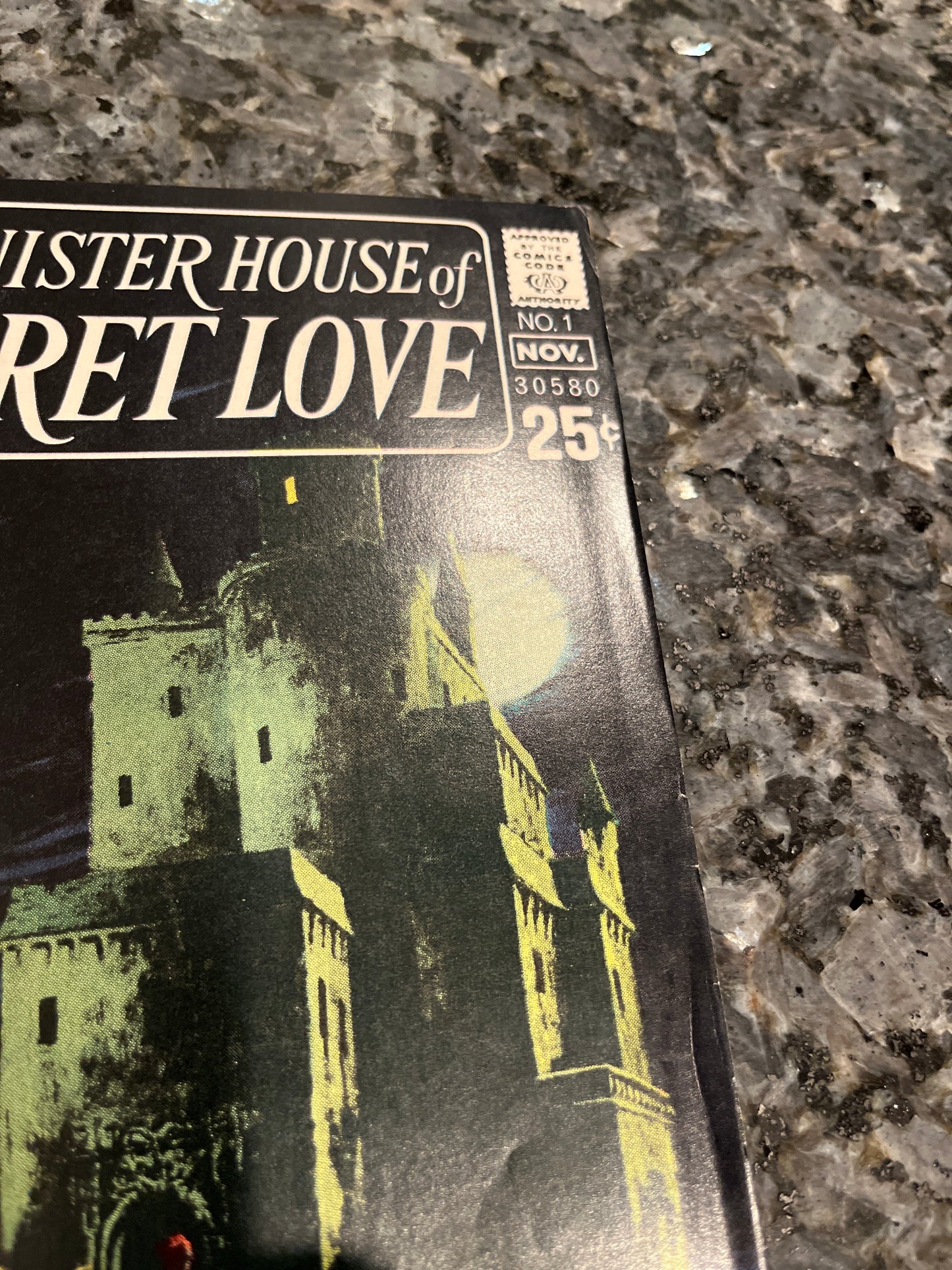 THE SINISTER HOUSE OF SECRET LOVE #1 NICE SHAPE RARE ISSUE