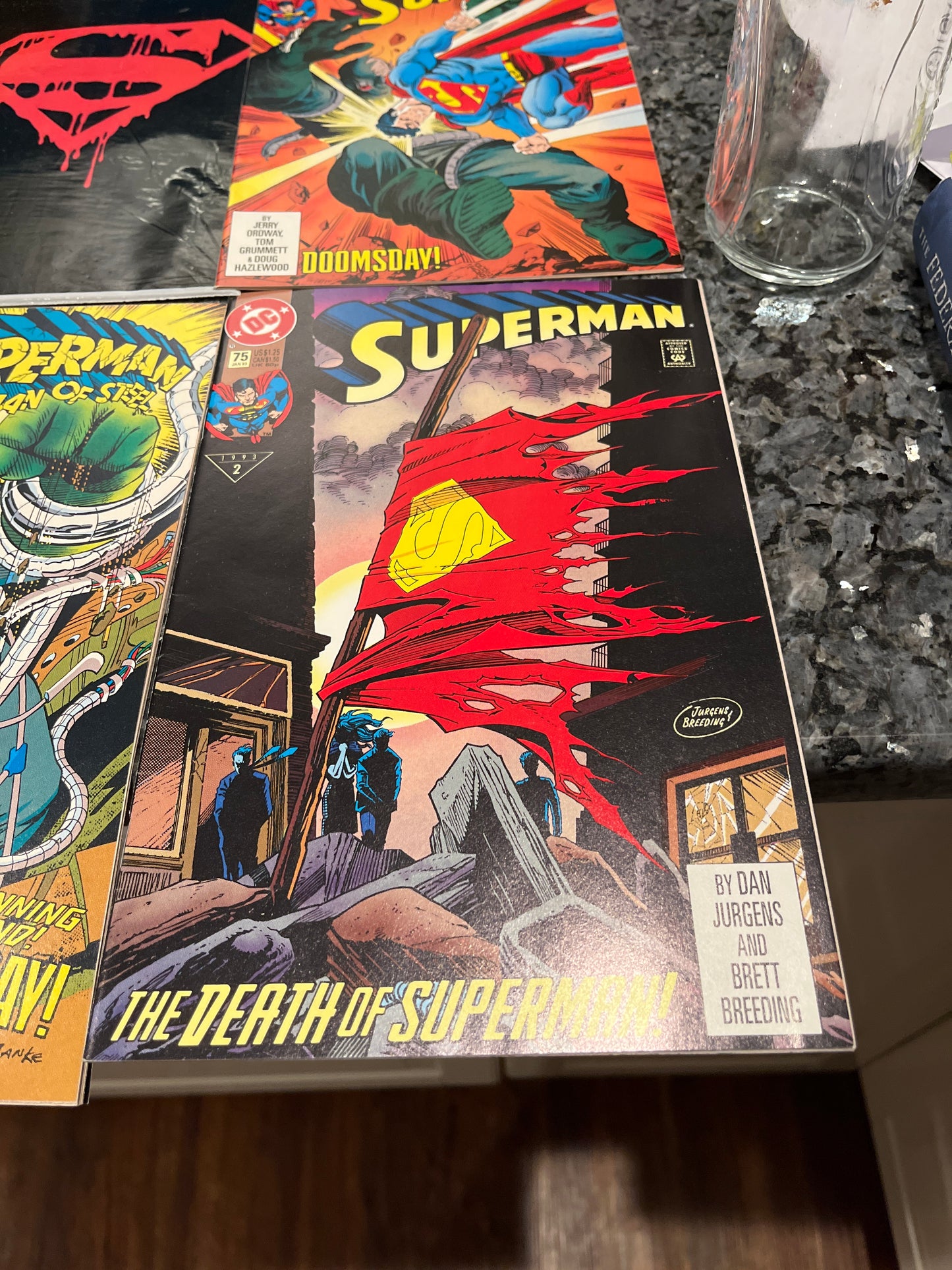 AWESOME DEATH OF SUPERMAN/DOOMSDAY LOT