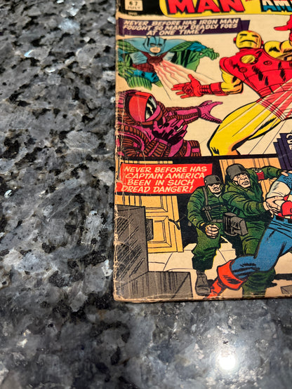 TALES OF SUSPENSE #67 KEY ICONIC COVER