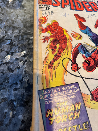 AMAZING SPIDER-MAN #21 ORIGINAL SERIES 2ND BEETLE APP LOW GRADE