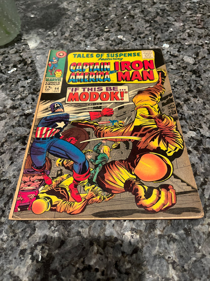 TALES OF SUSPENSE #94 1ST M.O.D.O.K. KEY ISSUE