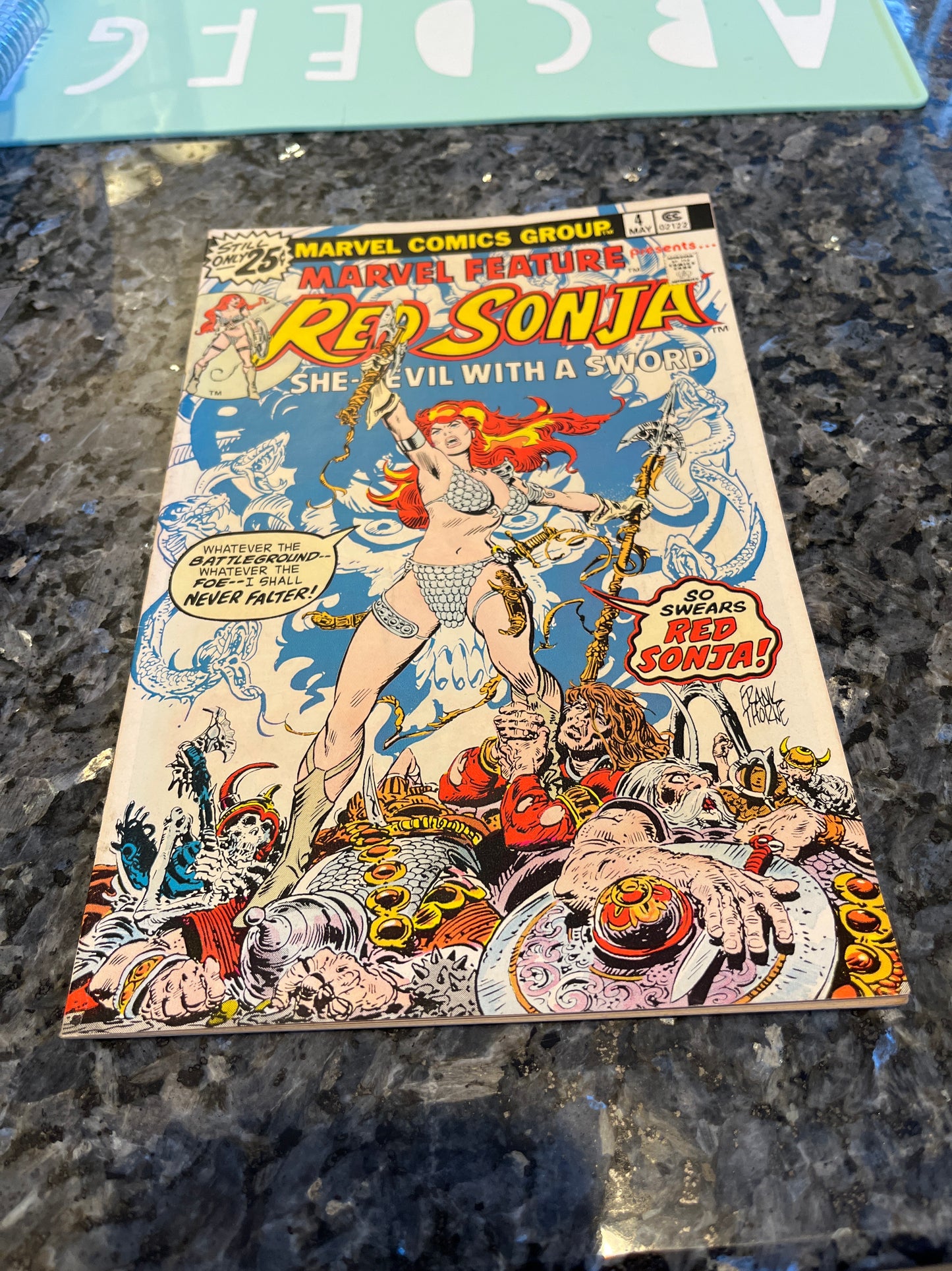 MARVEL FEATURE #4 PRESENTS RED SONJA NICE SHAPE