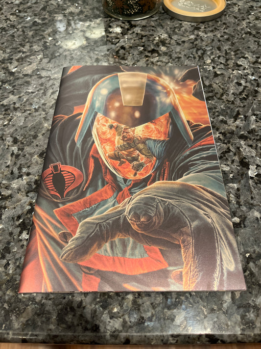 GI JOE #1 COBRA COMMANDER FOIL VARIANT