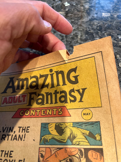 AMAZING ADULT ADVENTURES #12 RARE PRE SPIDER-MAN SERIES G-G+