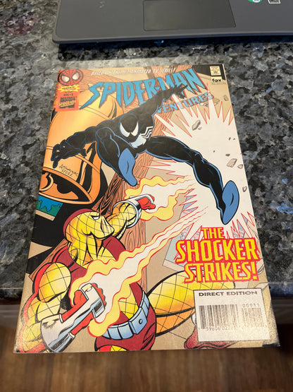 SPIDER-MAN ADVENTURES #9 AWESOME BLACK SUIT SPIDER-MAN