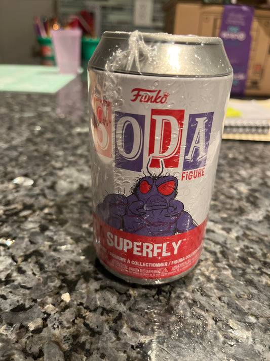 SUPERFLY FUNKO SODA POP FOGURE SEALED BRAND NEW