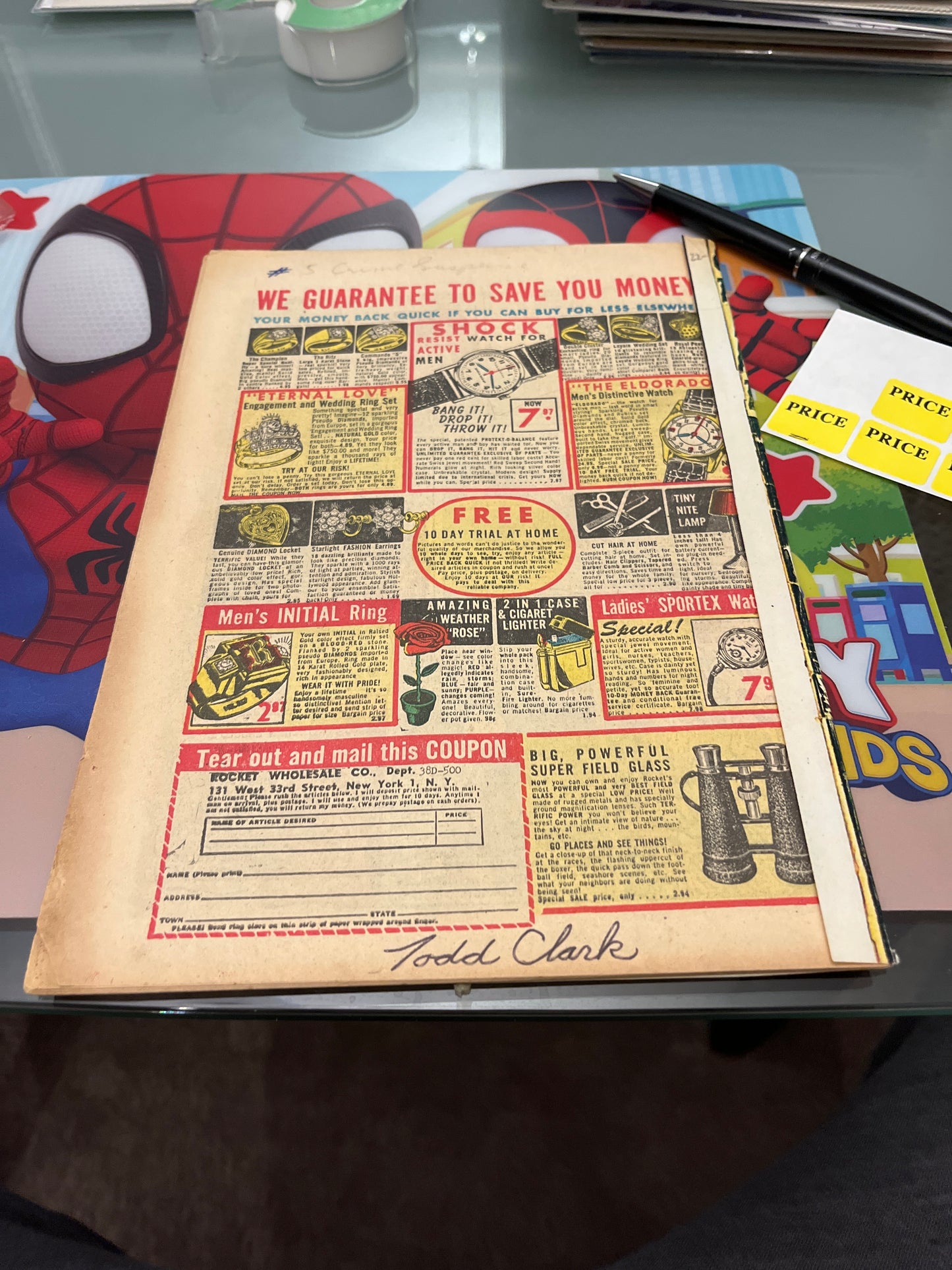 CRIME SUSPENSTORIES #5 ORIGINAL EC GOLDEN AGE Photocopy front cover no back cover COMPLETE