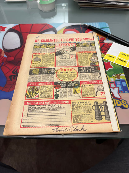 CRIME SUSPENSTORIES #5 ORIGINAL EC GOLDEN AGE Photocopy front cover no back cover COMPLETE