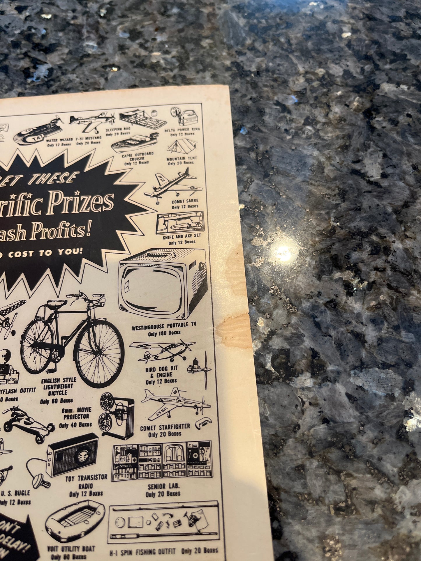 RARE SHOWCASE #16 BEAUTIFUL COLOR DETACHED LOWER STAPLE