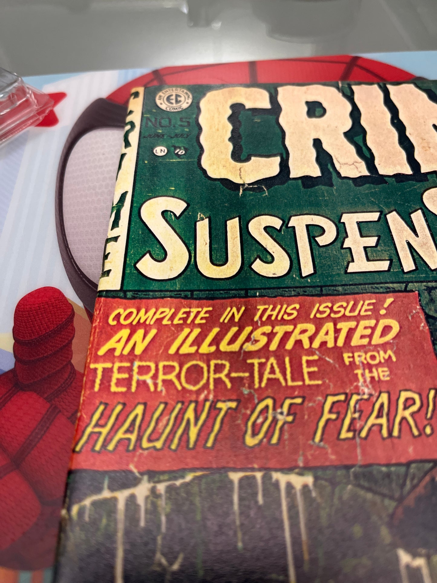 CRIME SUSPENSTORIES #5 ORIGINAL EC GOLDEN AGE Photocopy front cover no back cover COMPLETE