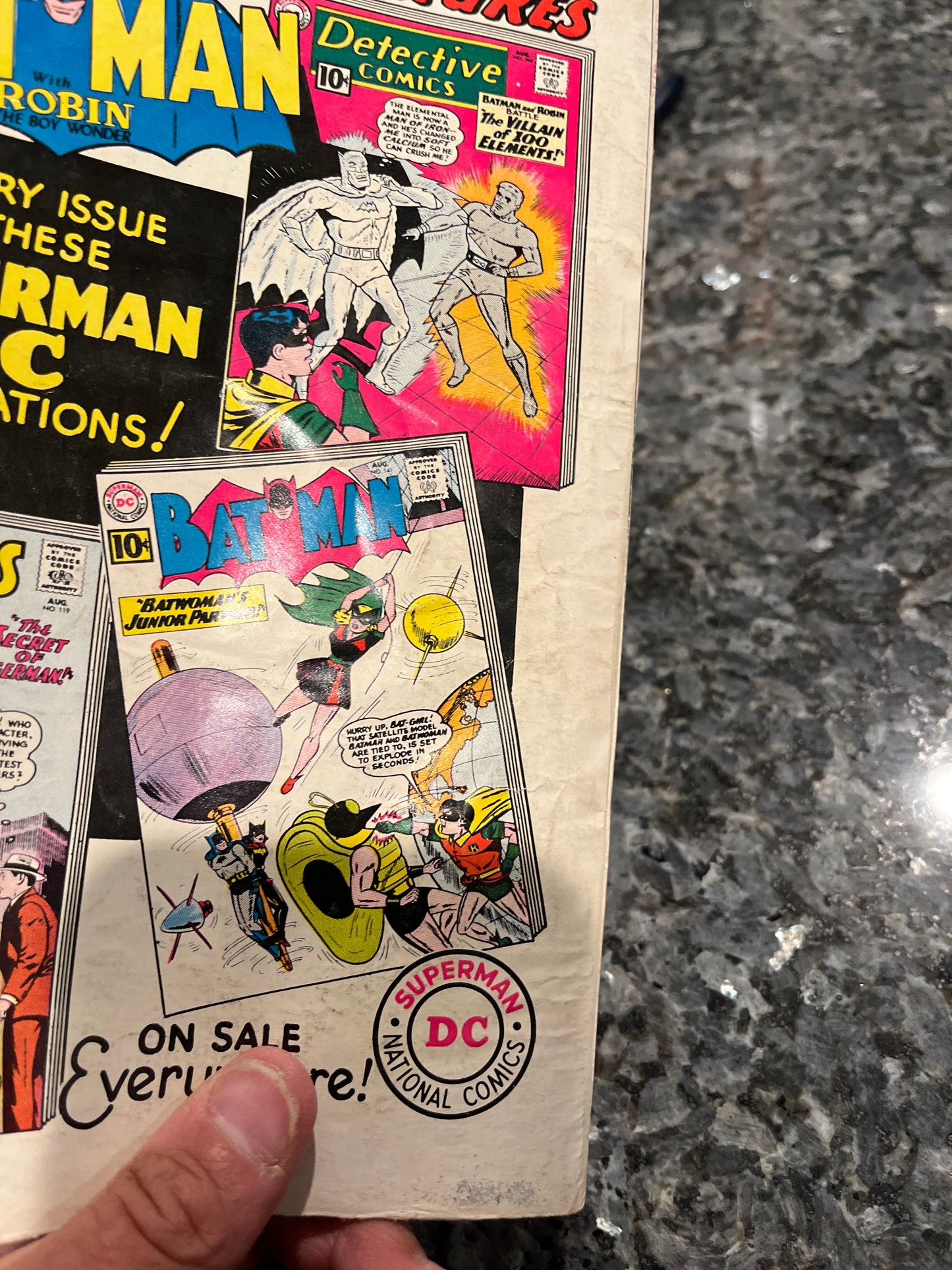 KEY BATMAN ANNUAL #1 1961 MID GRADE NICE LOOKING