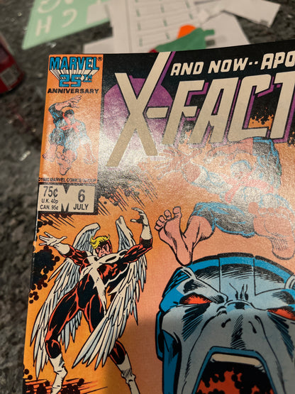 HIGH GRADE X-FACTOR #6 1ST FULL APOCALYPSE APPEARANCE