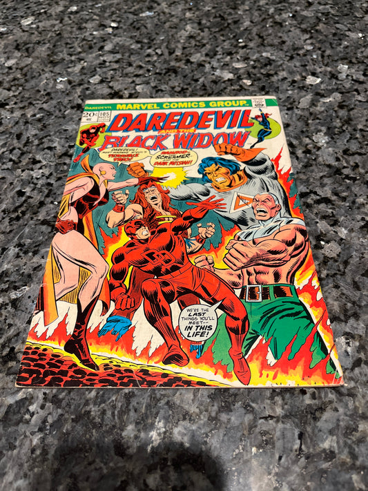 DAREDEVIL #105 1ST COVER APPEARANCE AND ORIGIN MOONDRAGON KEY!!