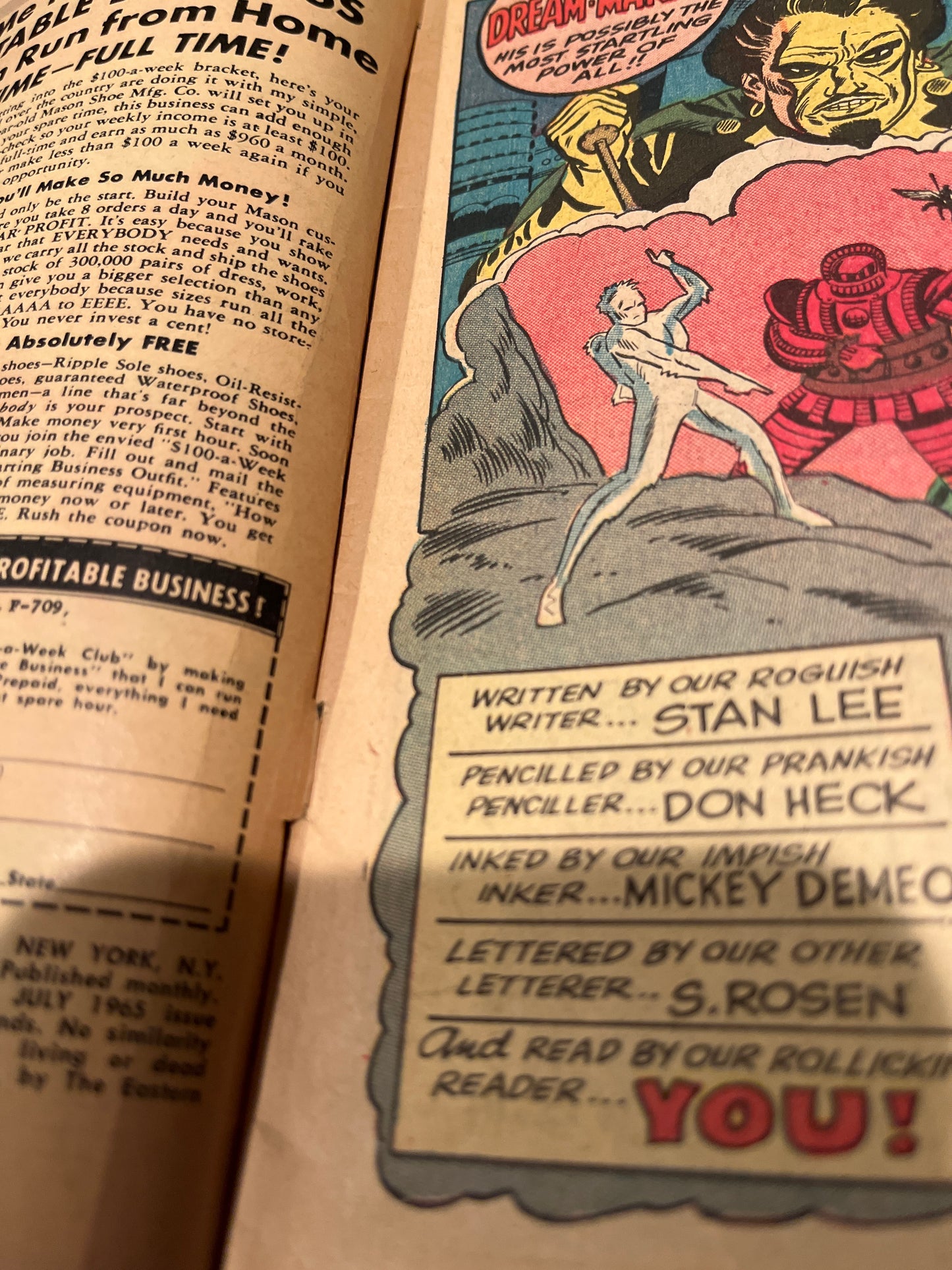 TALES OF SUSPENSE #67 KEY ICONIC COVER