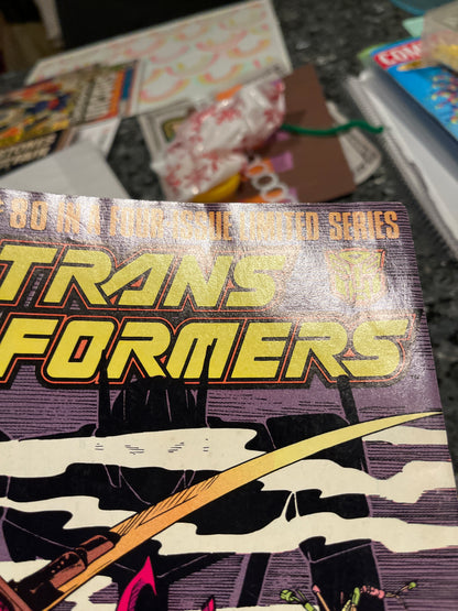 TRANSFORMERS #80 RARE FINAL ISSUE LOW PRINT RUN!!