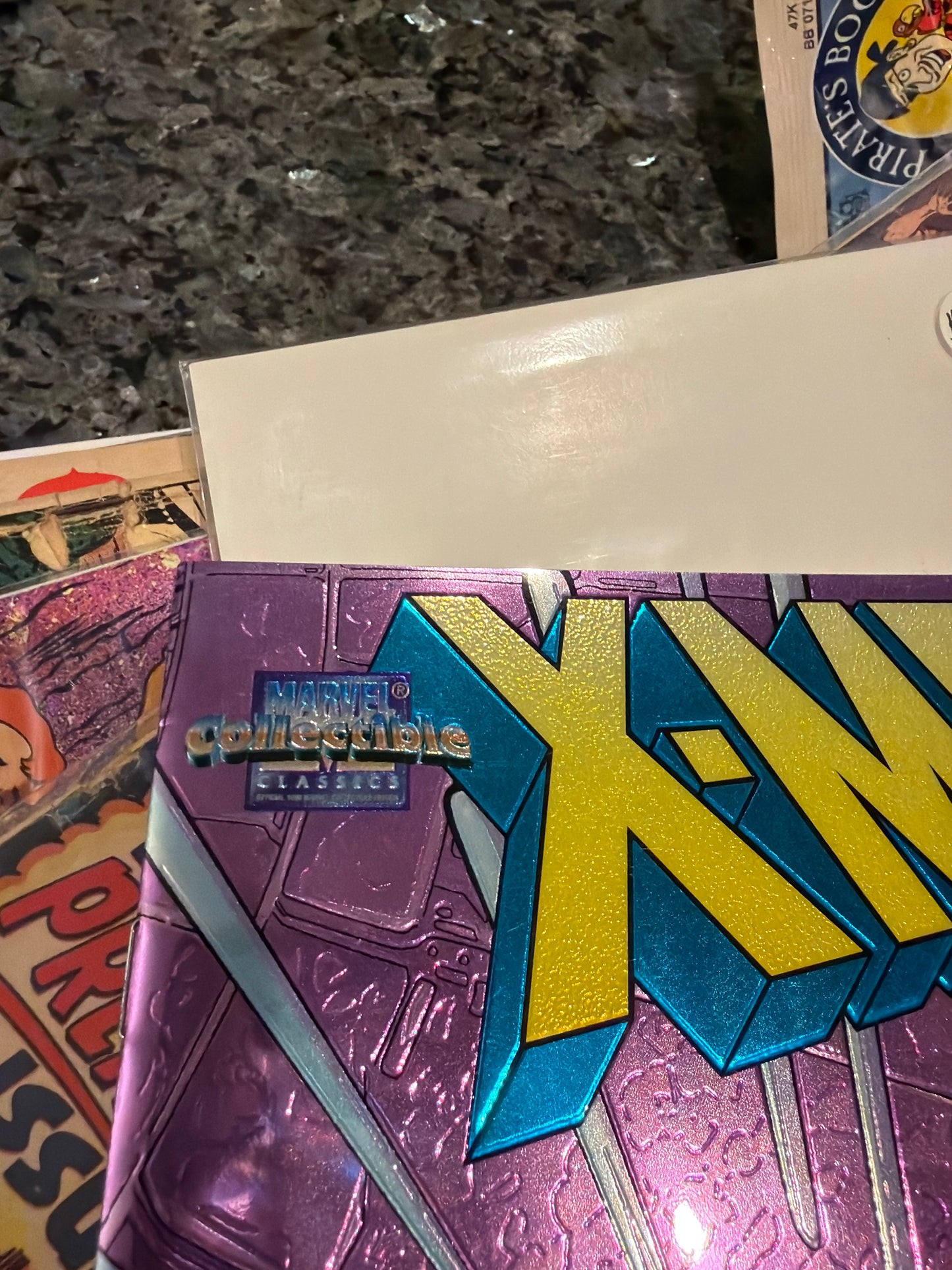 RARE X-MEN #4 MARVEL COLLECTIBLES CHROME 35th ANNIVERSARY VARIANT CORNER BEND 🔥