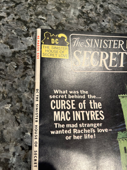 THE SINISTER HOUSE OF SECRET LOVE #1 NICE SHAPE RARE ISSUE
