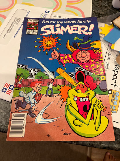 SLIMER #6 RARE GHOSTBUSTER SPIN OFF SERIES