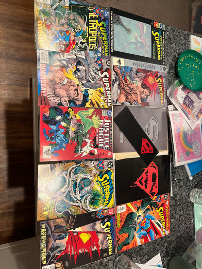AWESOME DEATH OF SUPERMAN/DOOMSDAY LOT