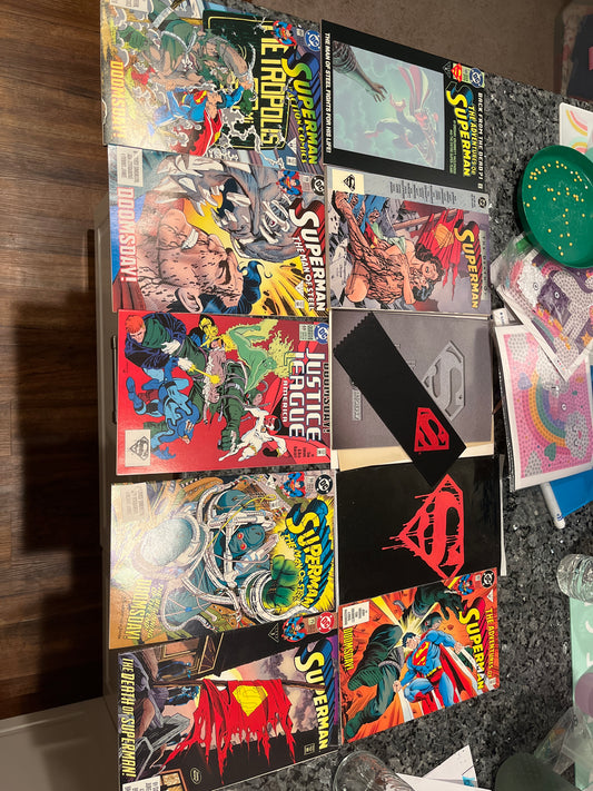 AWESOME DEATH OF SUPERMAN/DOOMSDAY LOT