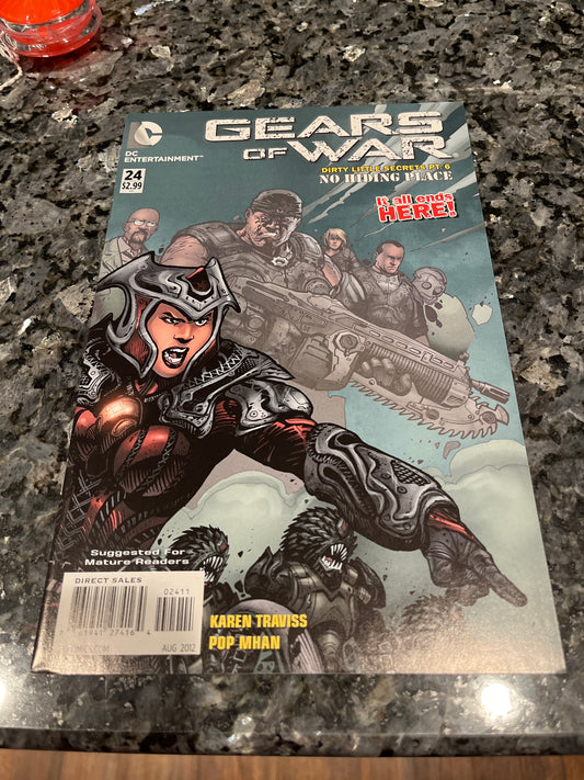 GEARS OF WAR #24 KEY FINAL ISSUE LOW PRINT RUN