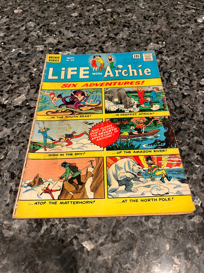LIFE WITH ARCHIE #41 RARE 1ST APPEARANCE OF GODZILLA IN COMICS KEY!!!!!