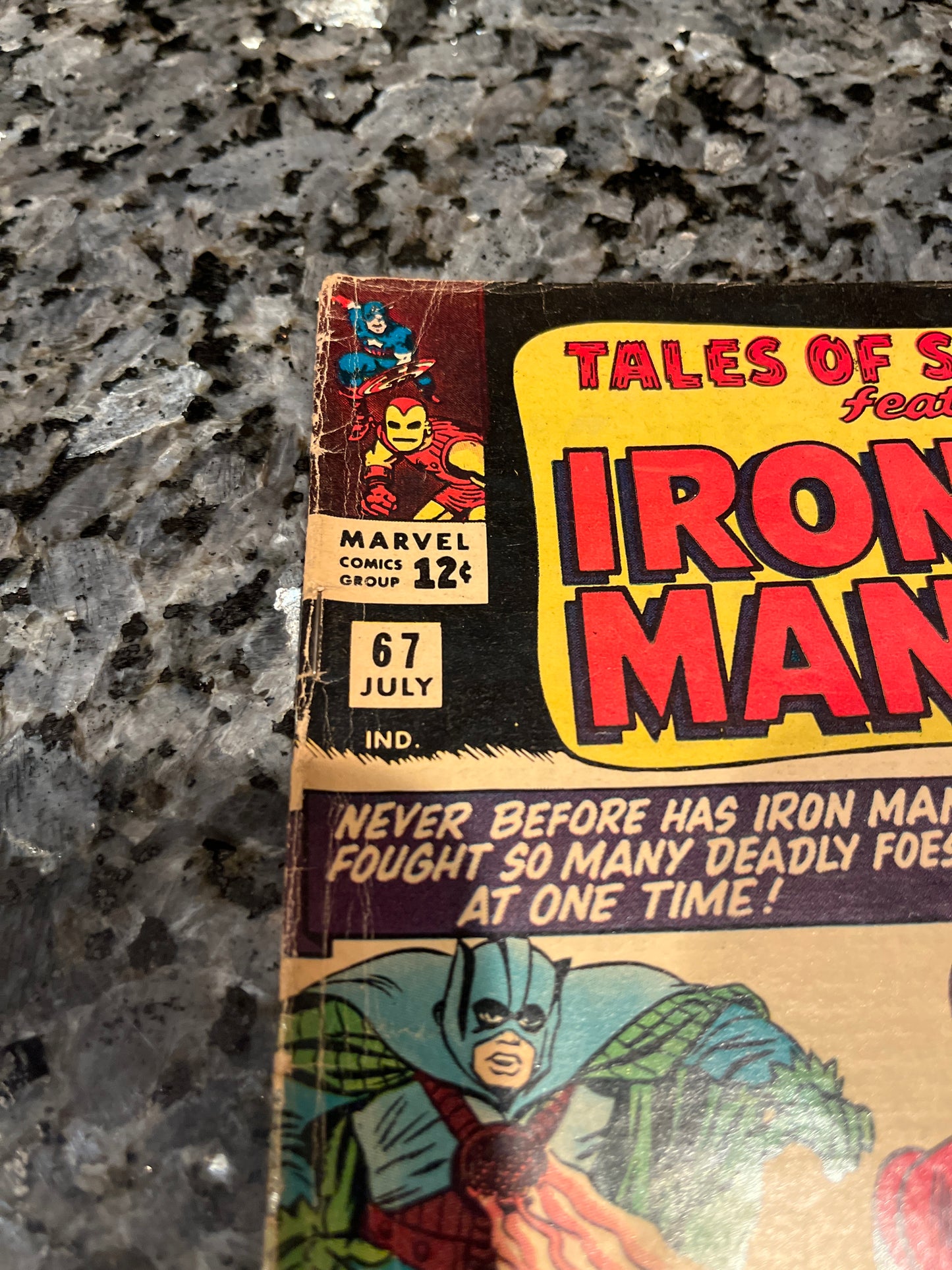 TALES OF SUSPENSE #67 KEY ICONIC COVER