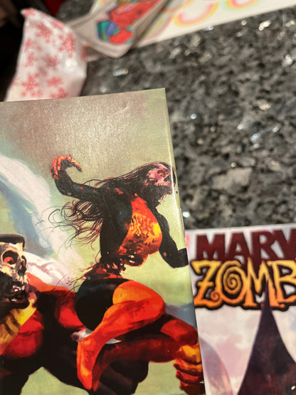 COMPLETE SET MARVEL ZOMBIES 1-5 plus DEAD DAYS ONE SHOT #2&3 wrinkled