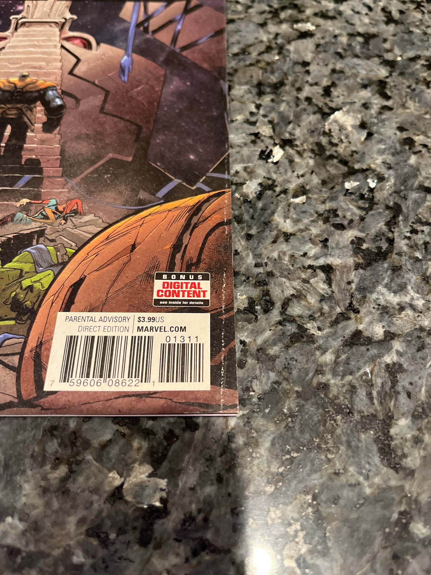 THANOS #13 1ST KING THANOS/COSMIC GHOST RIDER KEY 1St print