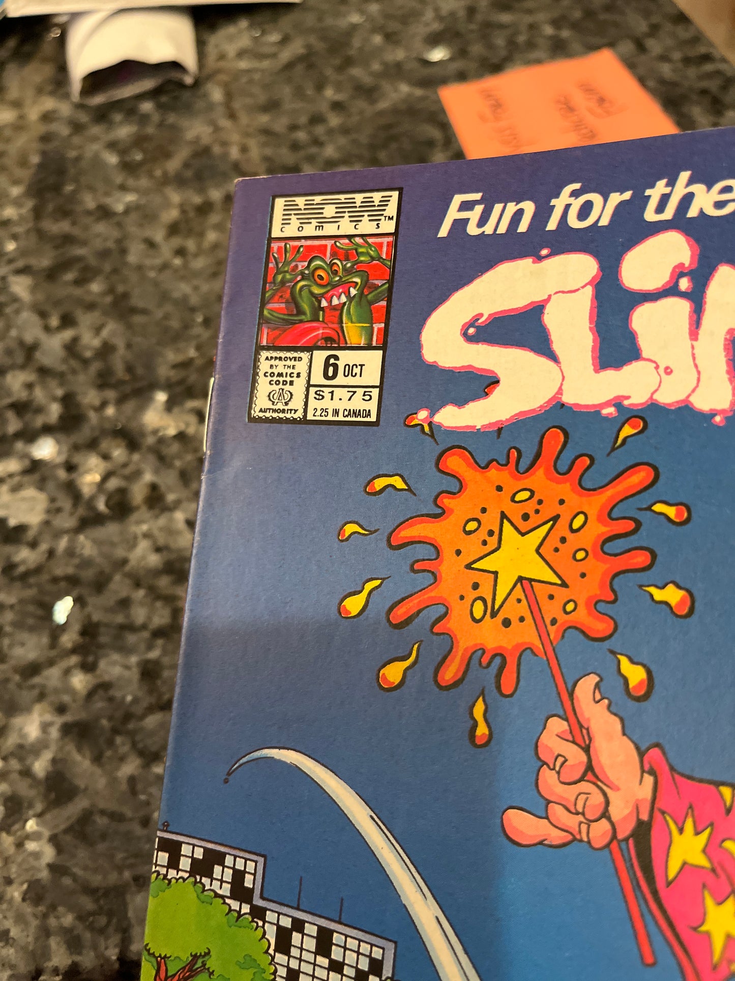 SLIMER #6 RARE GHOSTBUSTER SPIN OFF SERIES