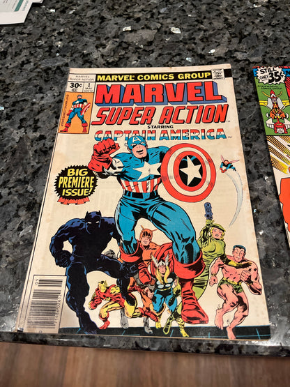 AWESOME SET OF 6 BRONZE AGE #1 ISSUES NICE SHAPE