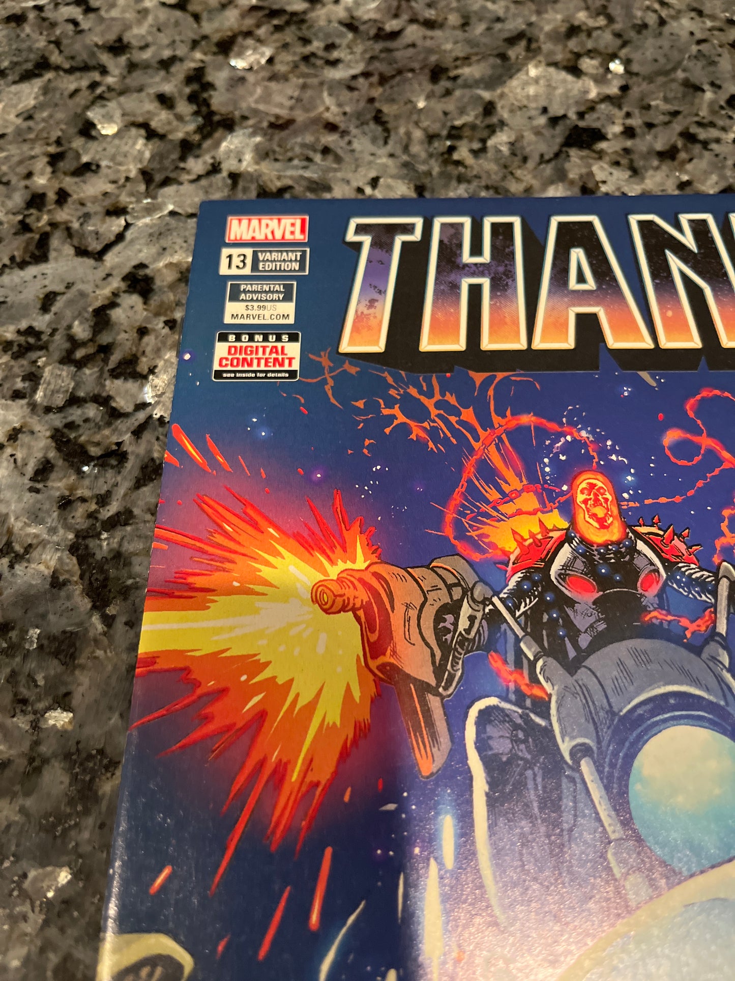 THANOS #13 3RD PRINT 1ST COSMIC GHOST RIDER