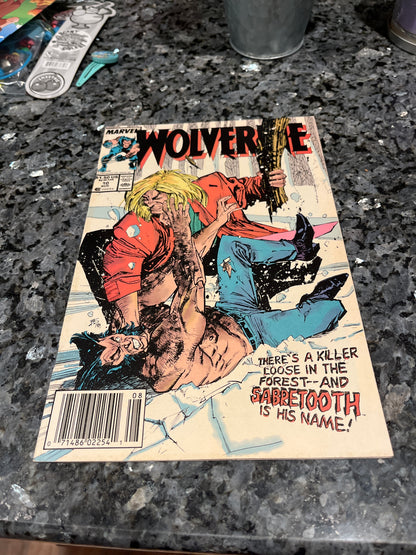 KEY WOLVERINE #10 NEWSSTAND VARIANT NICE SHAPE
